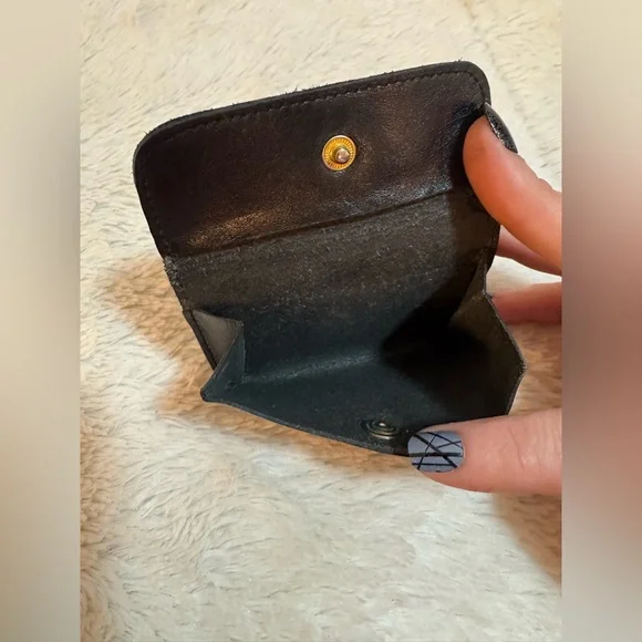 Gucci Snakeskin Signature Stripe Small Wallet - Vintage - Rare - Picture 7 of 9